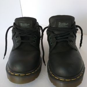 Dr. Martens Industrial Steel Toe Resistant Black Shoes Men's Size 7